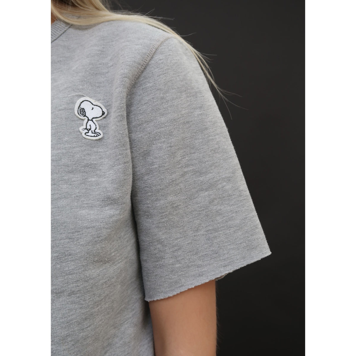 Useless Snoopy Sportif-style Grey Sweat