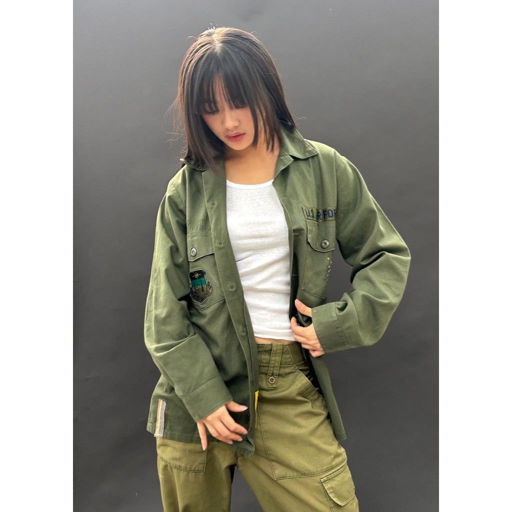 Useless Army Shirt with Embroidery