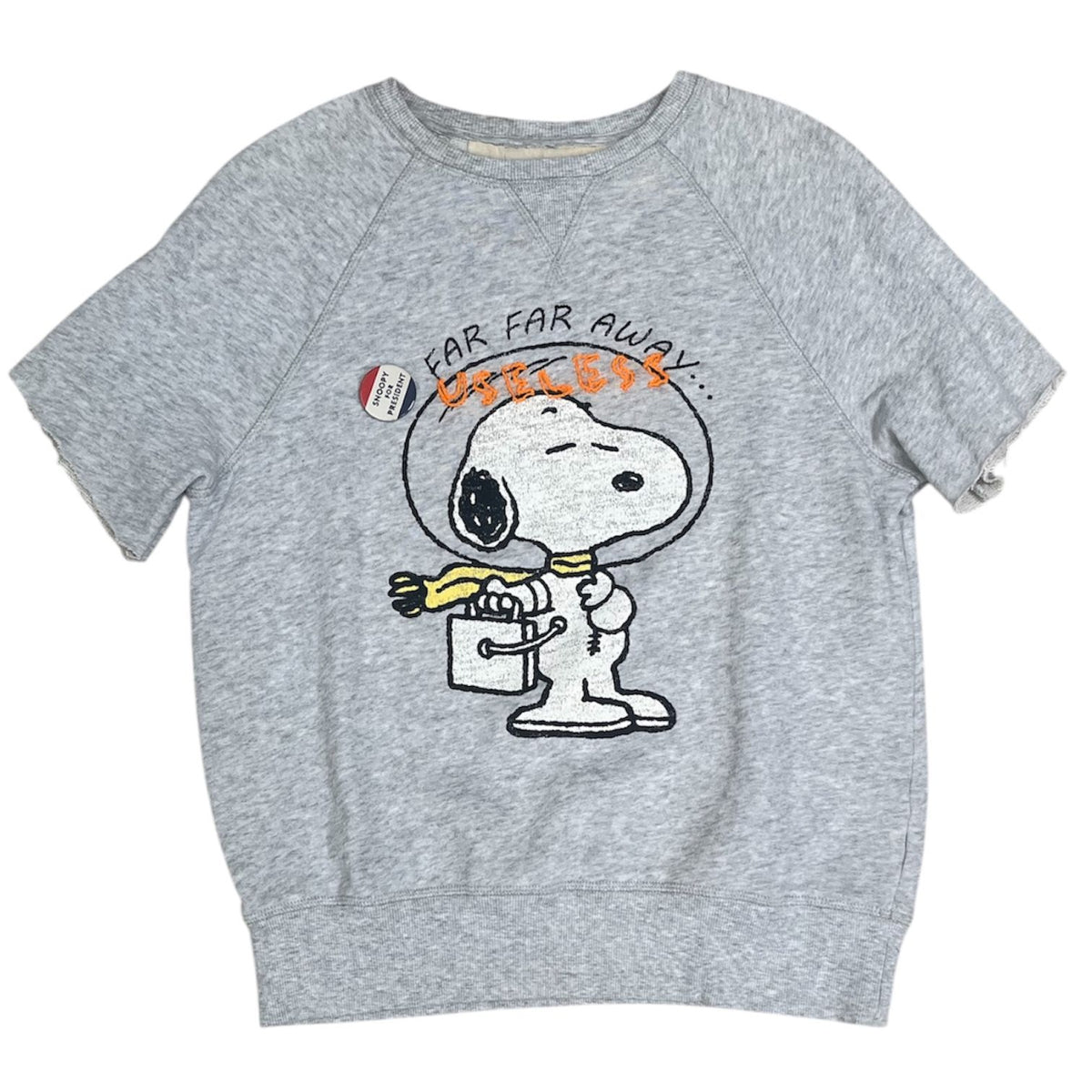 Useless Snoopy Sportif-style Embroidered Sweat