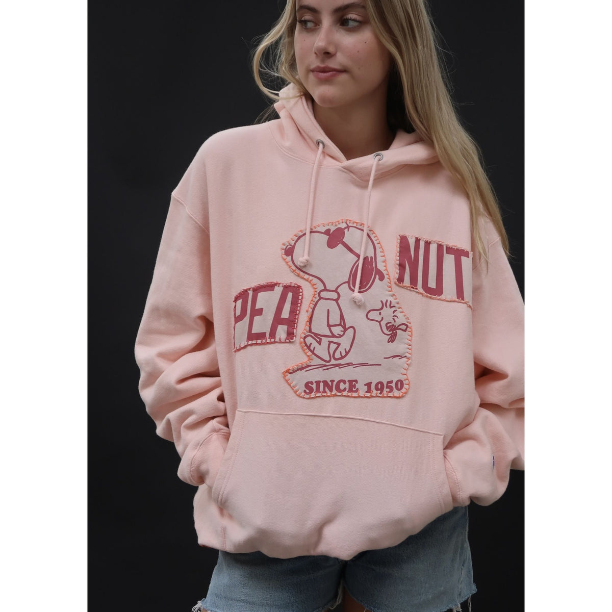 Useless Peanuts Hoodie Pink