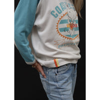 Useless Upcycled Blue and White Snoopy Sweat