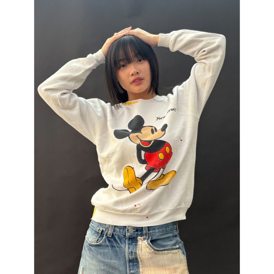 Useless Mickey Mouse Long Sleeve Sweatshirt