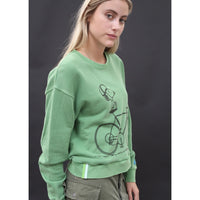 Useless Snoopy Sweatshirt Green