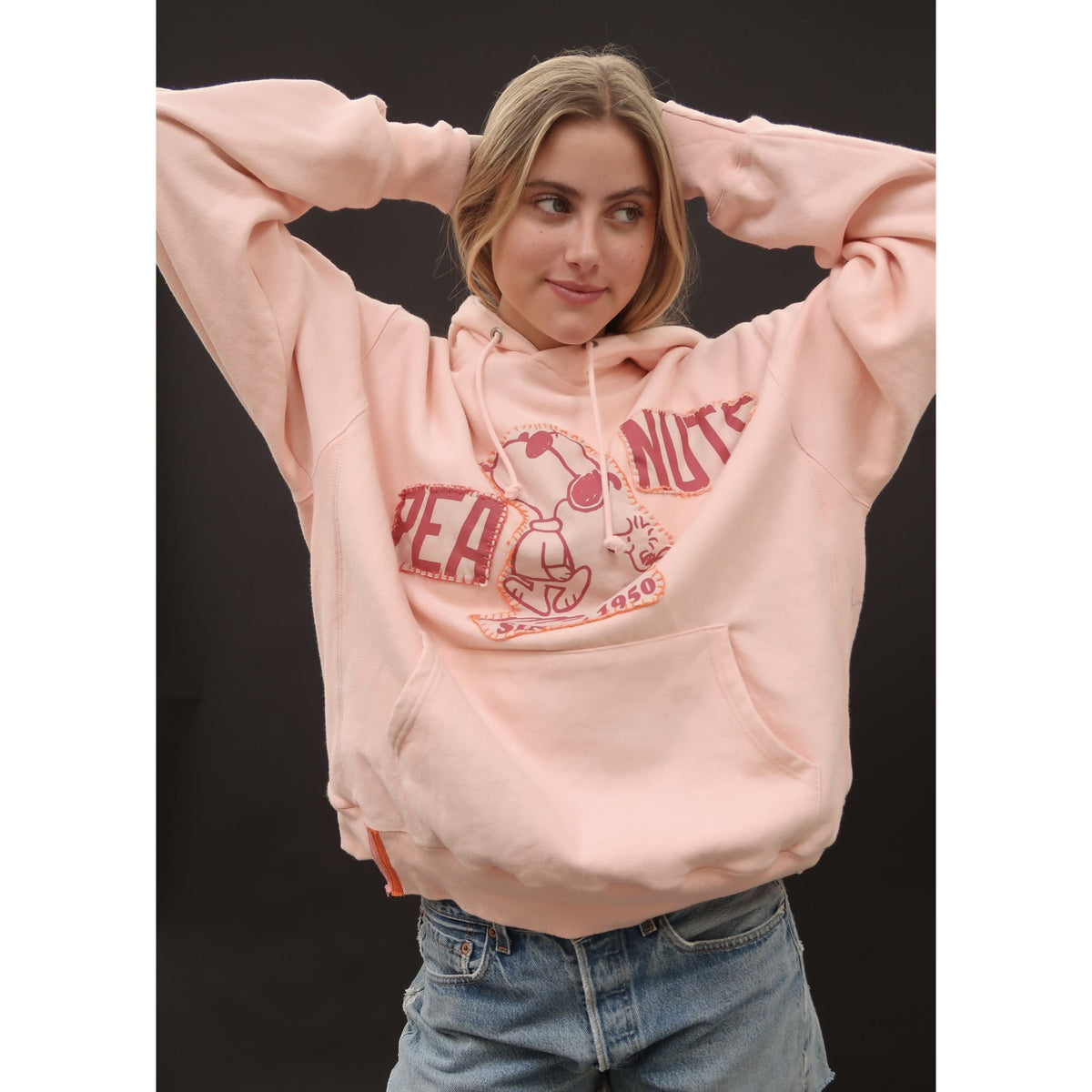 Useless Peanuts Hoodie Pink