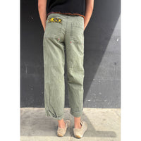 Useless Khaki Army Style Trousers
