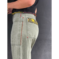 Useless Khaki Army Style Trousers