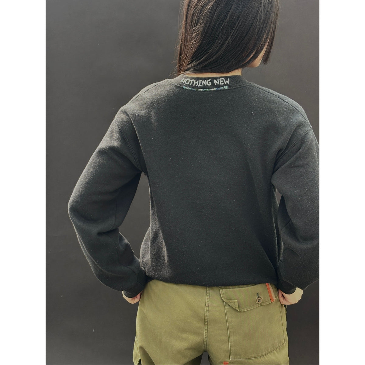 Useless 'Raytown' Black Sweatshirt