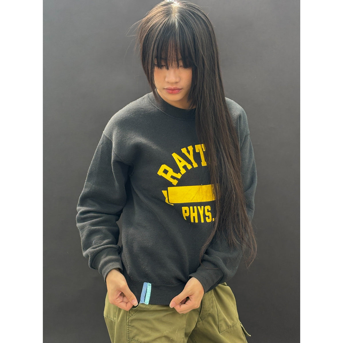 Useless 'Raytown' Black Sweatshirt