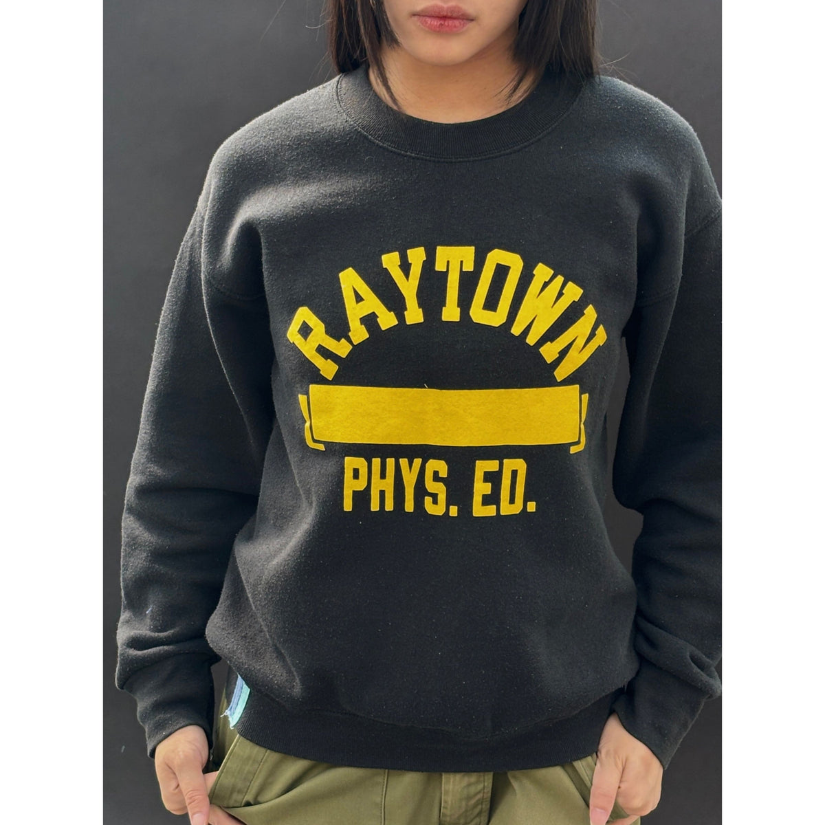 Useless 'Raytown' Black Sweatshirt