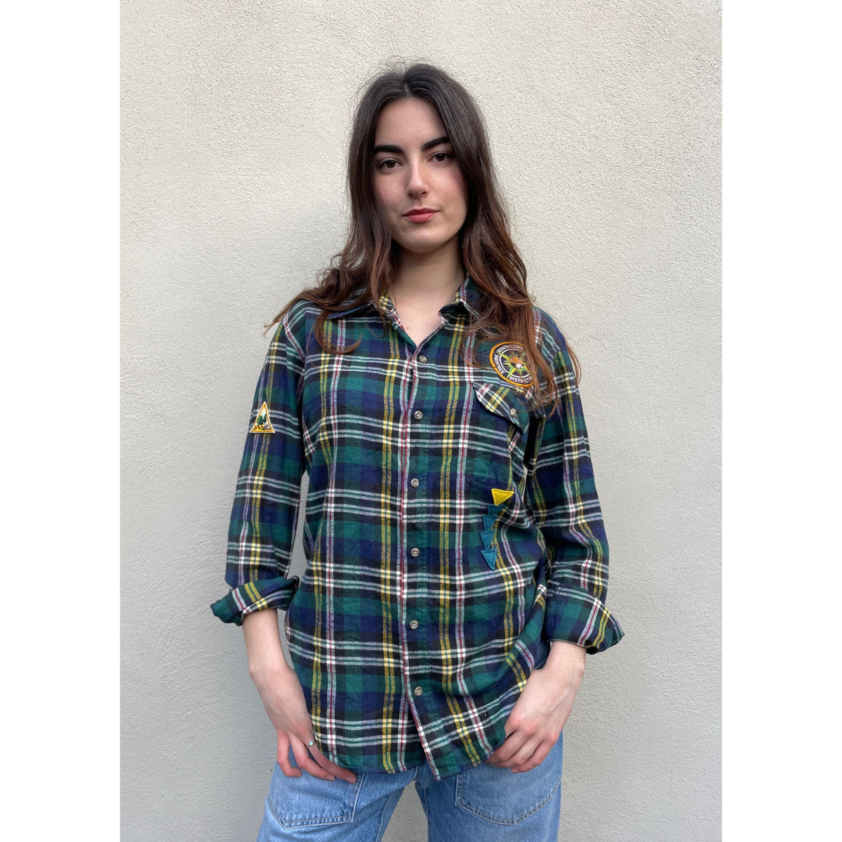 Useless Green Plaid Shirt