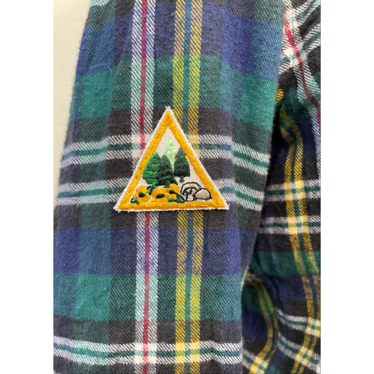 Useless Green Plaid Shirt