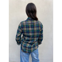 Useless Green Plaid Shirt