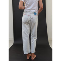 Useless Upcycled Pale Levis + Gingham Patch