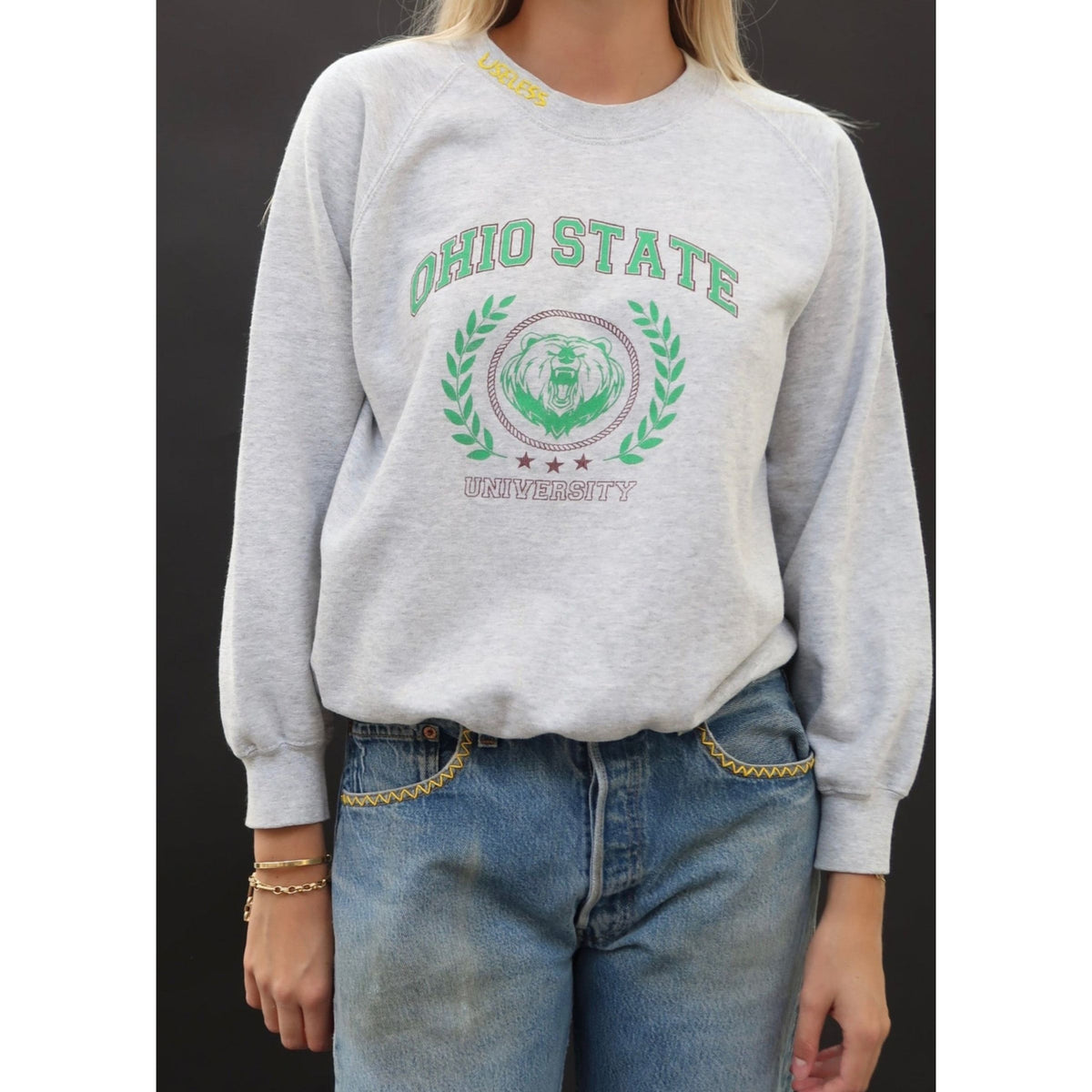 Useless 'Ohio' Long Sleeve Sweatshirt