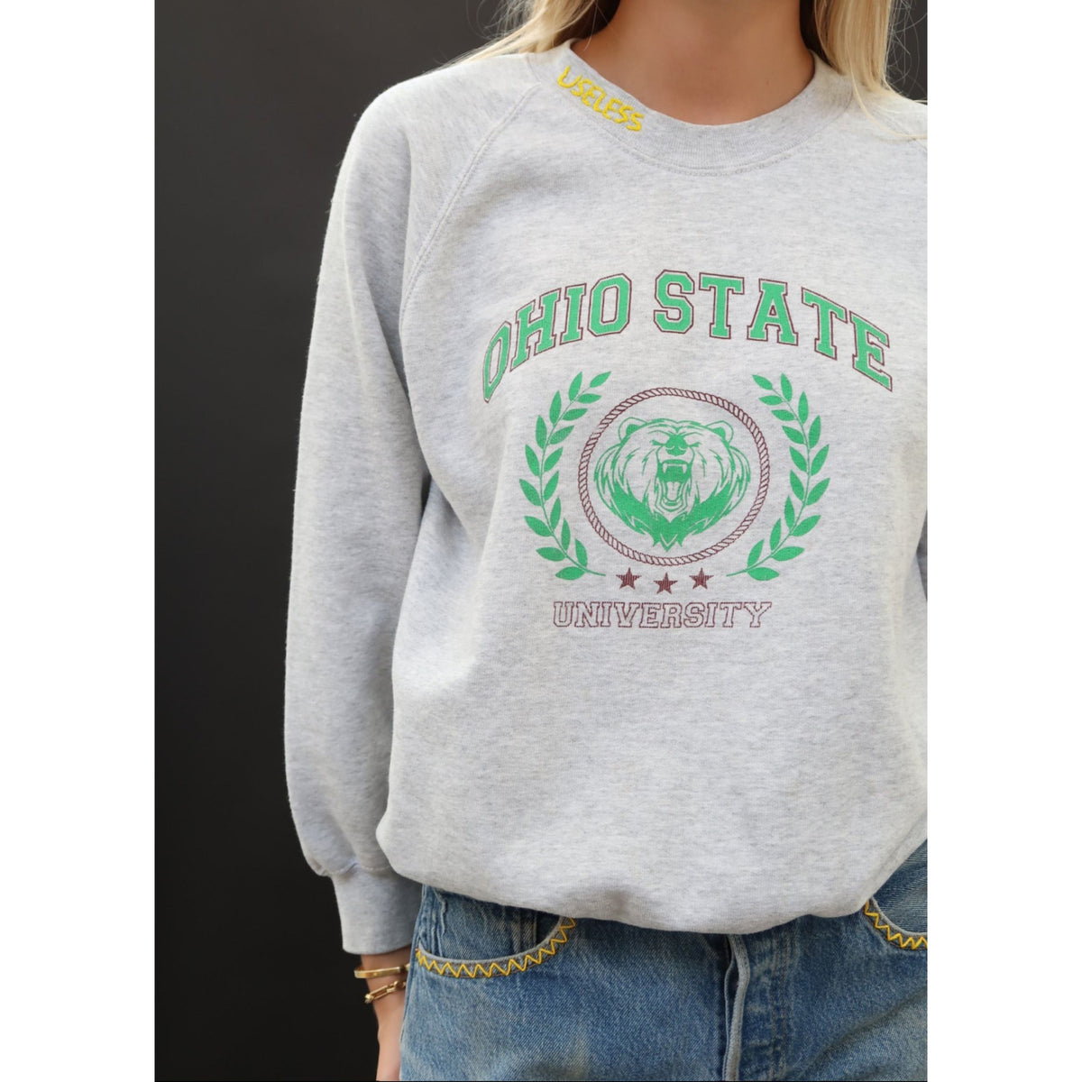 Useless 'Ohio' Long Sleeve Sweatshirt