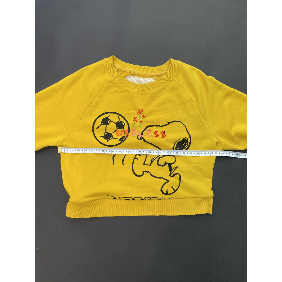 Useless Snoopy Sweat Yellow