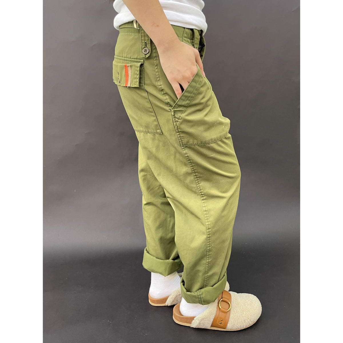 Useless Khaki Army Trousers