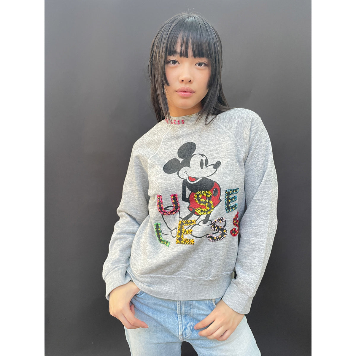 Useless Mickey Mouse Grey Sweatshirt