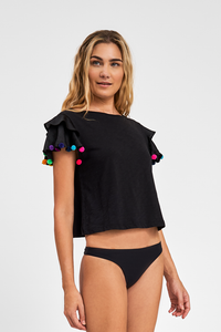 Girly Tee Black