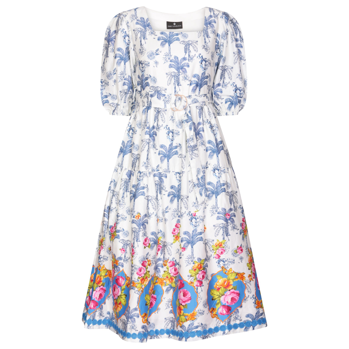 Emily Lovelock Fiona Dress White