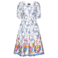 Emily Lovelock Fiona Dress White