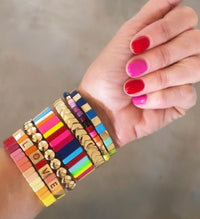 Caryn Lawn-Supernova Bracelet Black Multi
