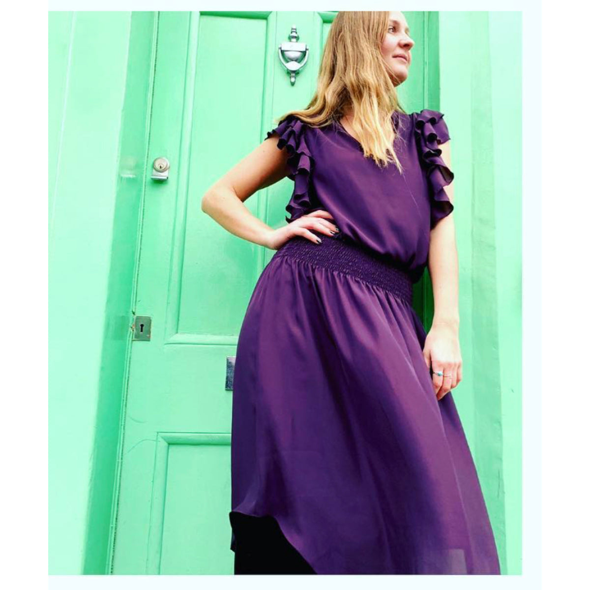 Jane Says Ruffle Jane Pink