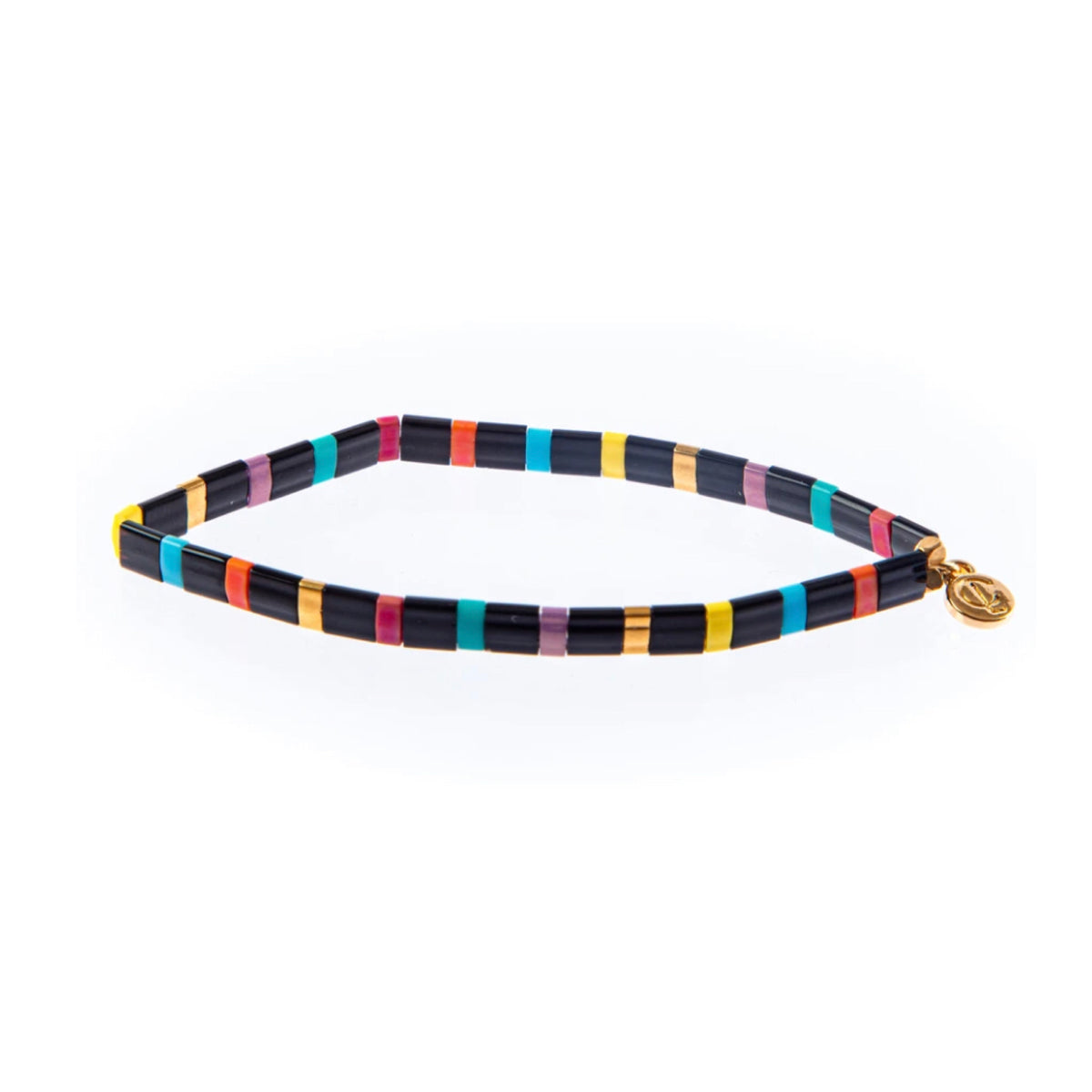 Caryn Lawn-Supernova Bracelet Black Multi