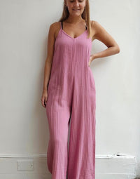 Jumpsuit Dark Vintage Pink