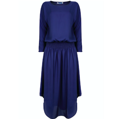 Jane Says Plain Jane Midi Dress Midnight