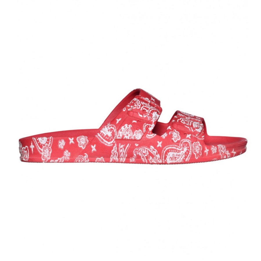 Cacatoes Sandals Bandana Red