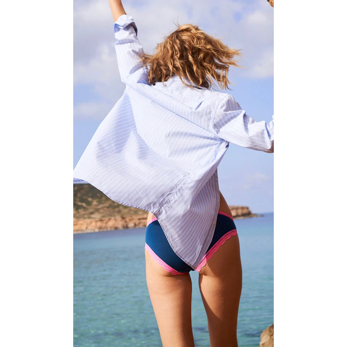 Stripe & Stare Midnight Neon Knicker Box