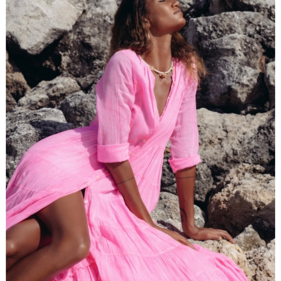 Pranella Victoria maxi dress pink