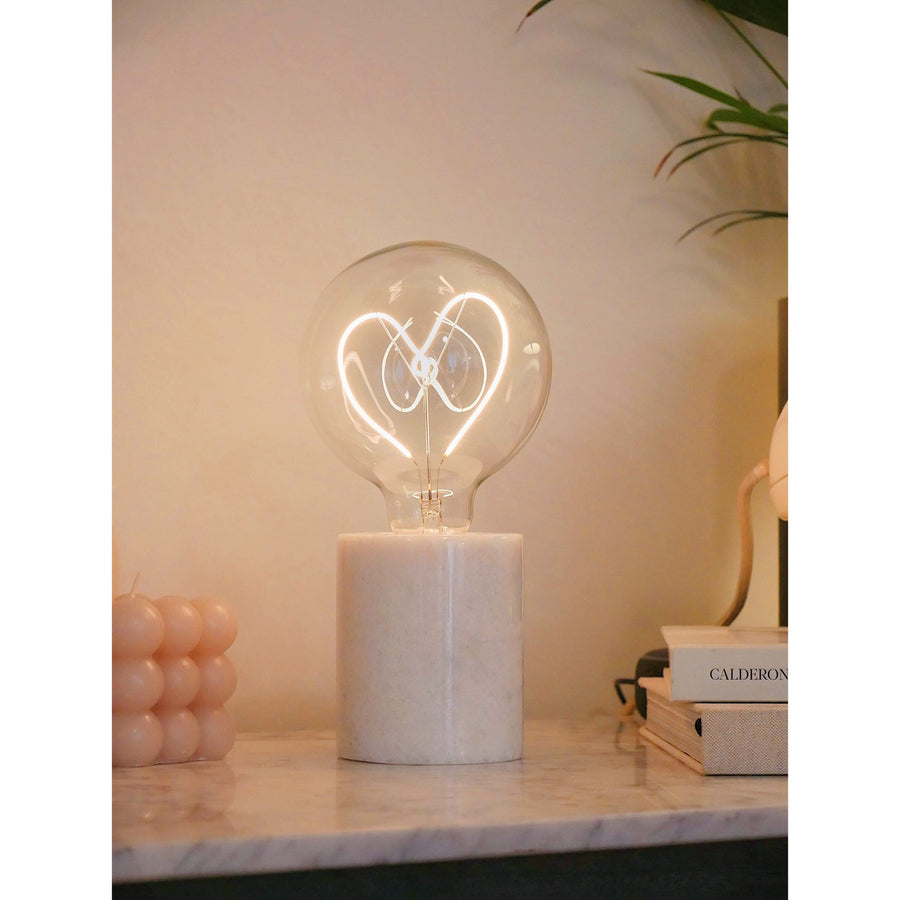 Steepletone LED filament bulb Heart