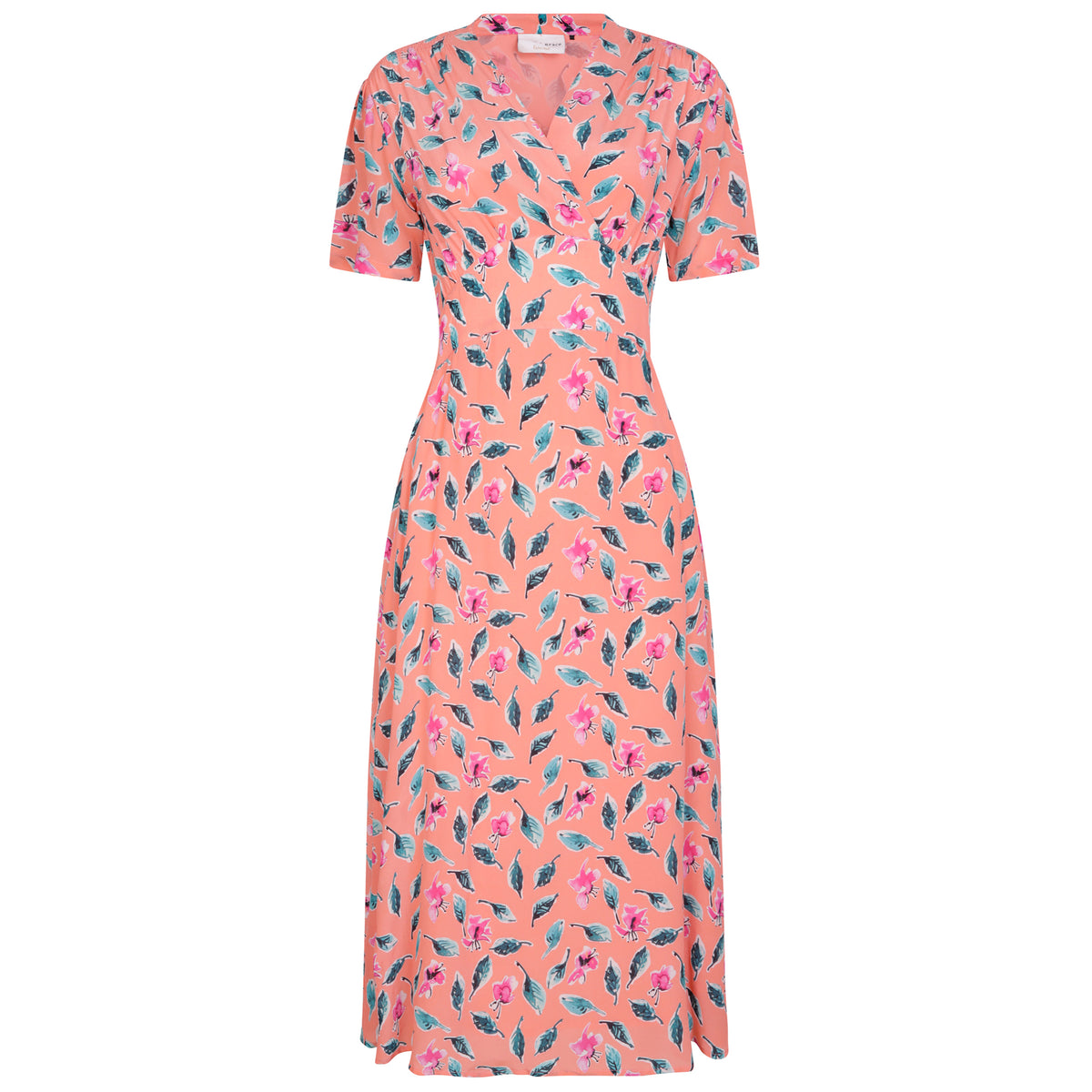 Allie & Grace Dolores Pink Tea Dress