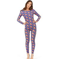 Catsuit Circles Sky Blue