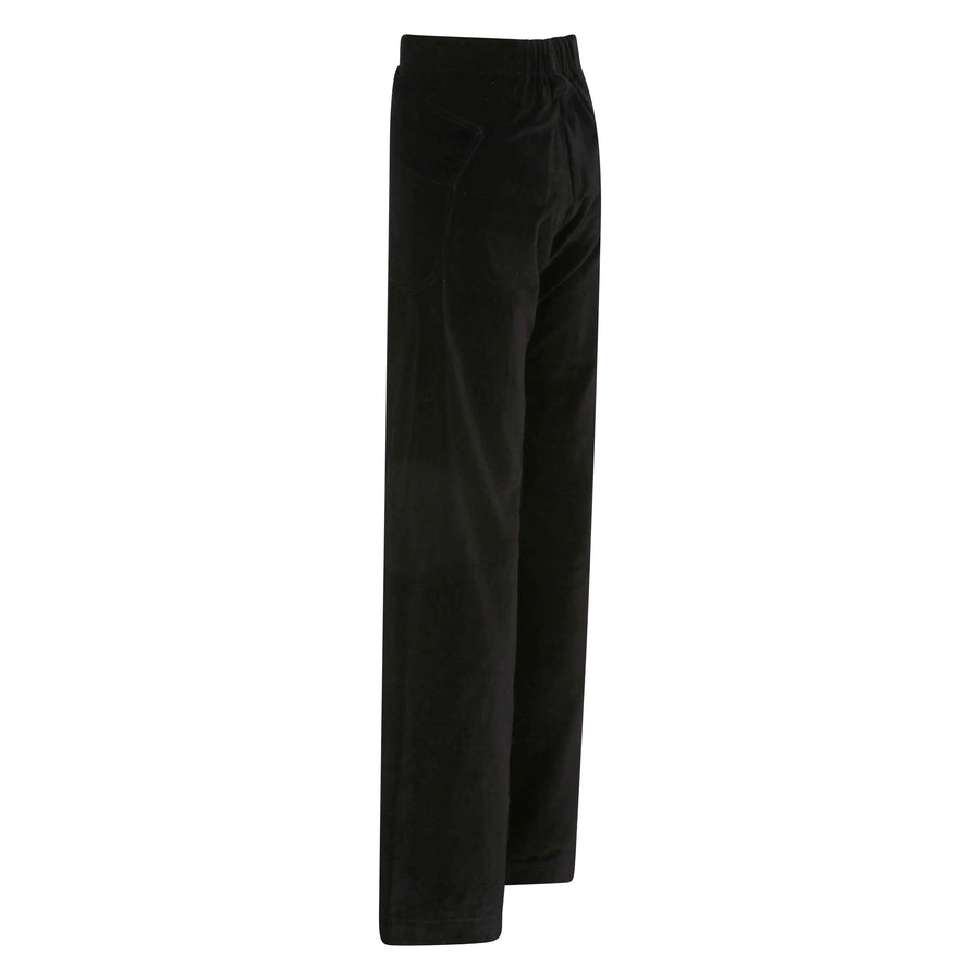 The West Village Melrose Trousers Velvet Black