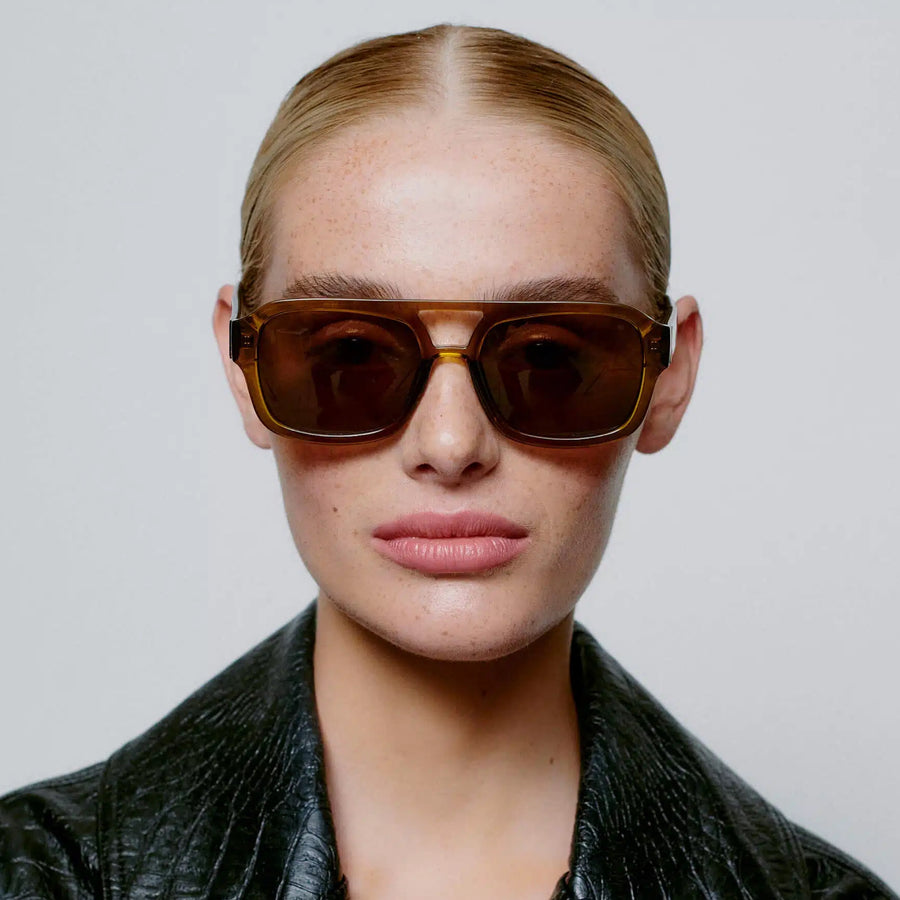A.Kjærbede Kaya Smoke Transparent Sunglasses