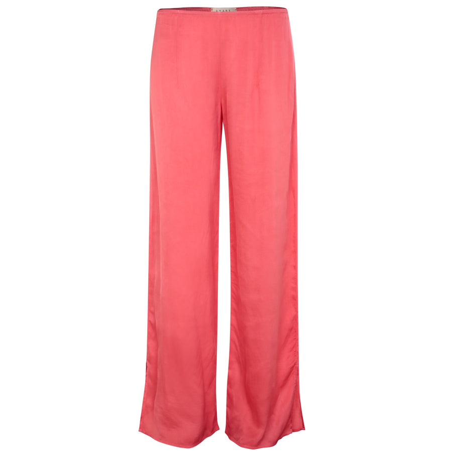 Stark Tede silky trousers coral