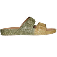 Cacatoes Sandals Mossoro Khaki Glitter