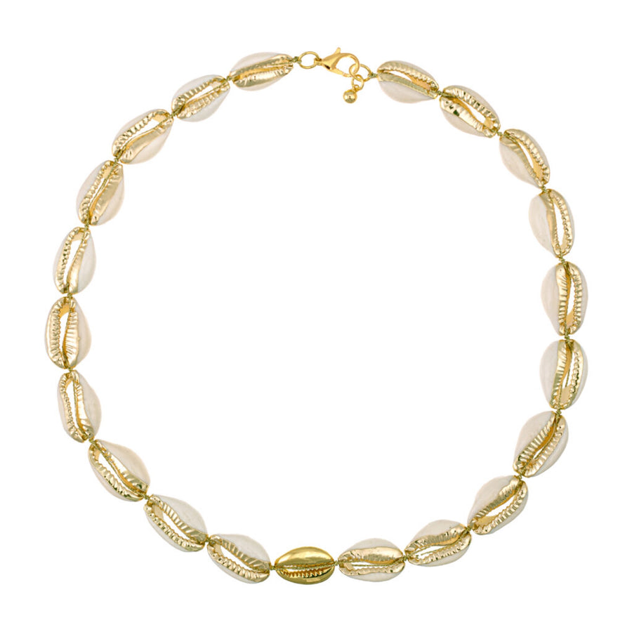 Talis Chains Shell necklace gold