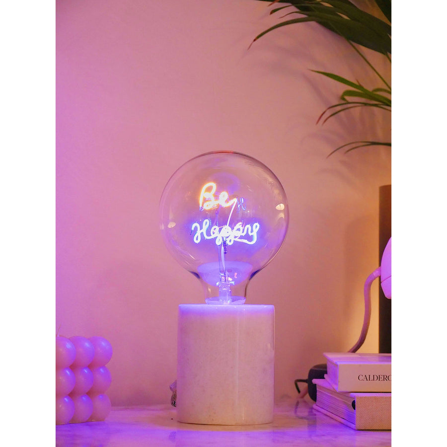 Steepletone LED filament bulb Be Happy