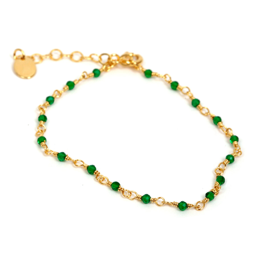 Une A Une India Bracelet Green