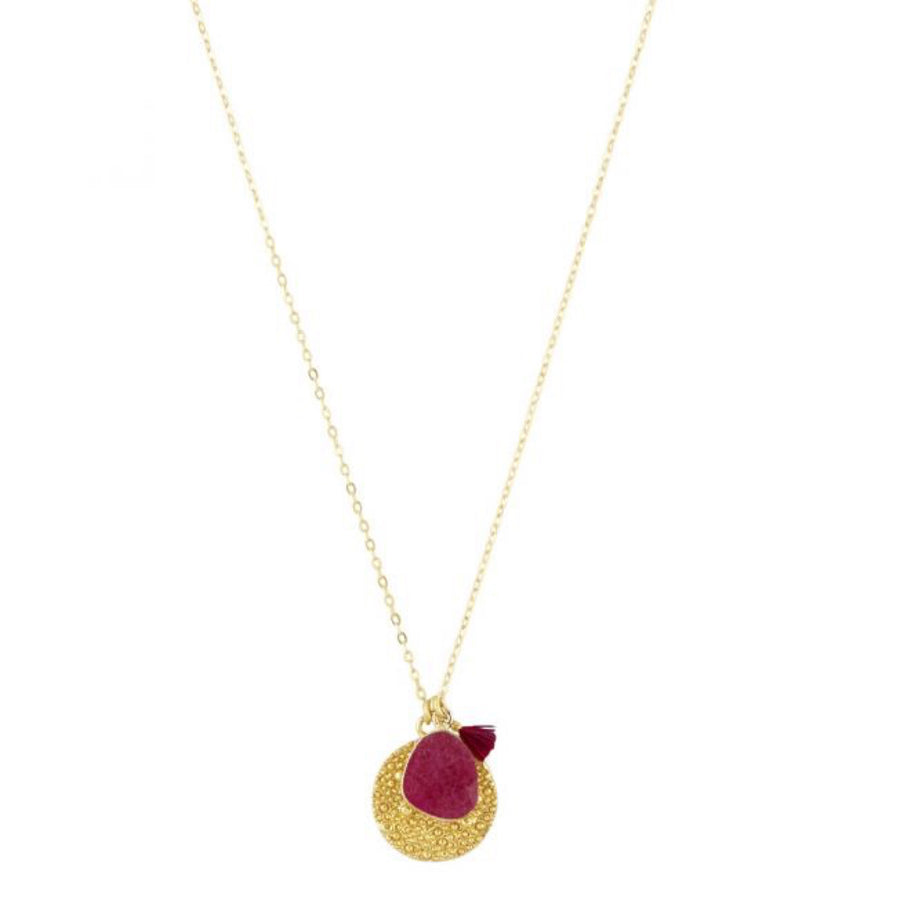 Ash Spell Necklace Berry
