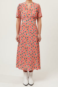 Allie & Grace Dolores Pink Tea Dress