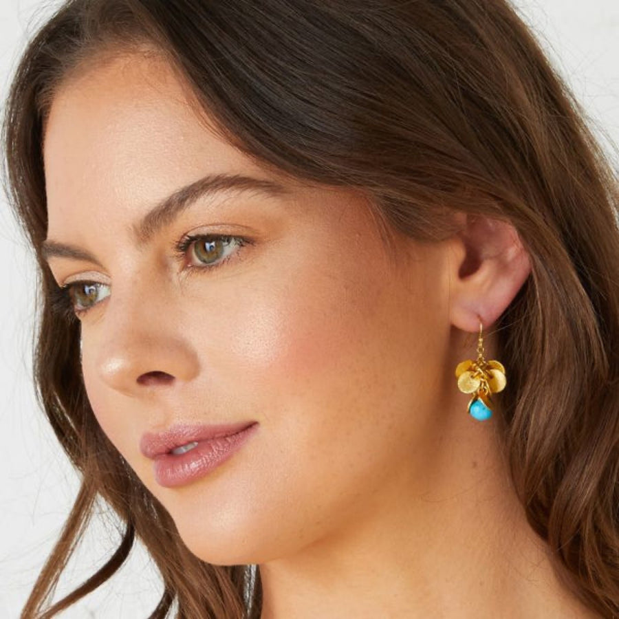 Ash Winona Earrings Turquoise
