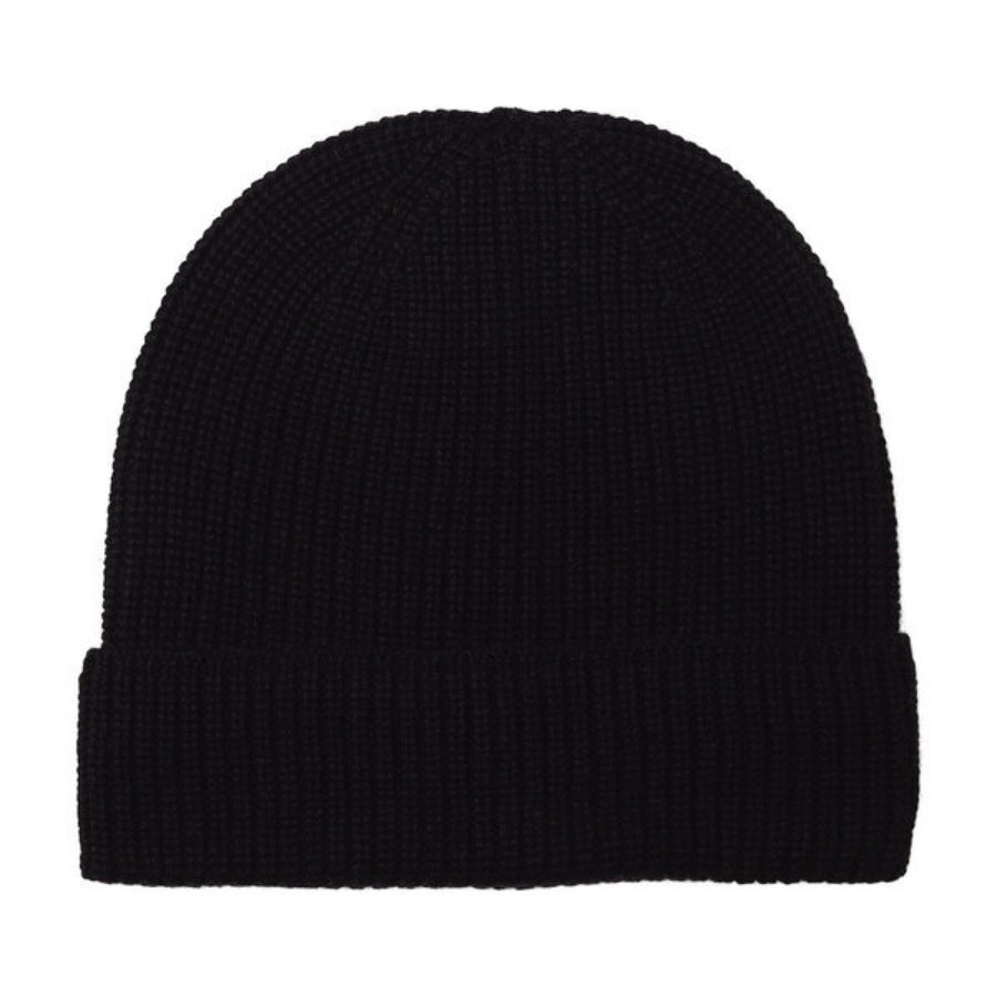 Cashmere Rib Beanie - Colours Available