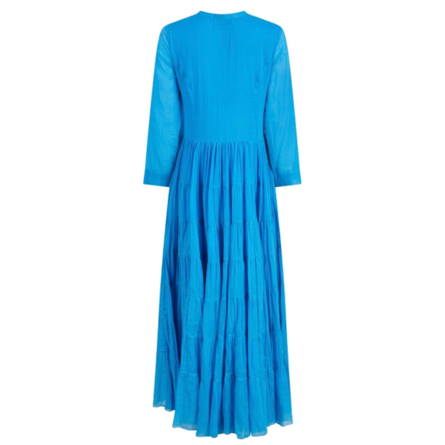 Pranella Victoria maxi dress greek blue