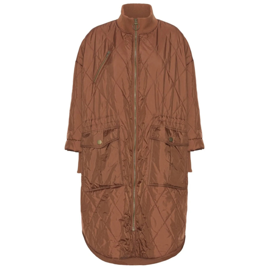 Project AJ117 Nuka Quilted Jacket Cognac