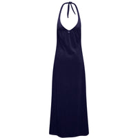 Ma Petite Plage Mireille Halter Neck Dress Navy